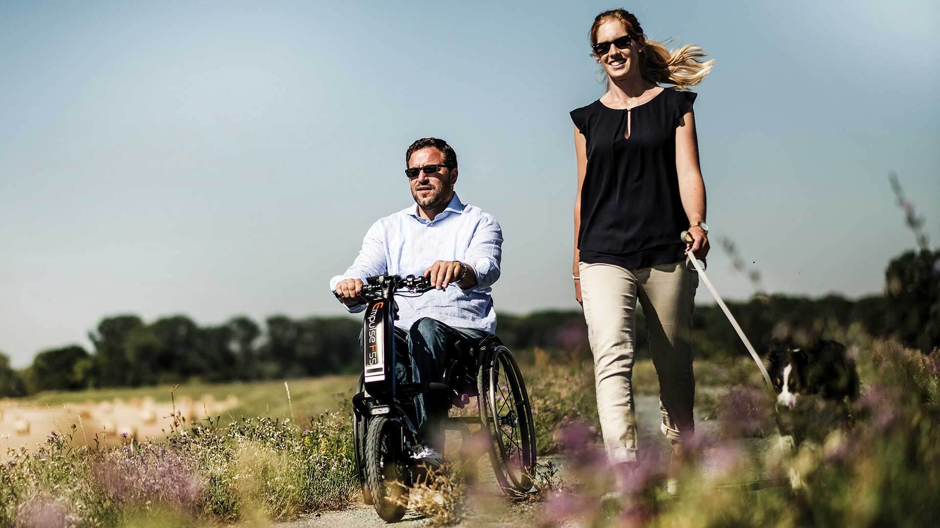 Smarter Fahrspaß im Aktivrollstuhl