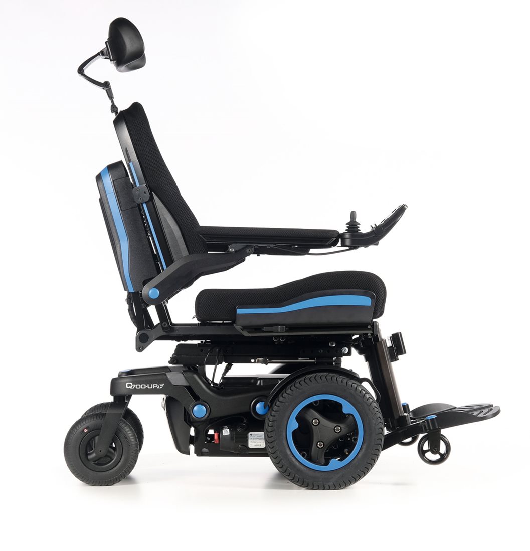 QUICKIE Q700-UP F Electric Wheelchair Seating Positions