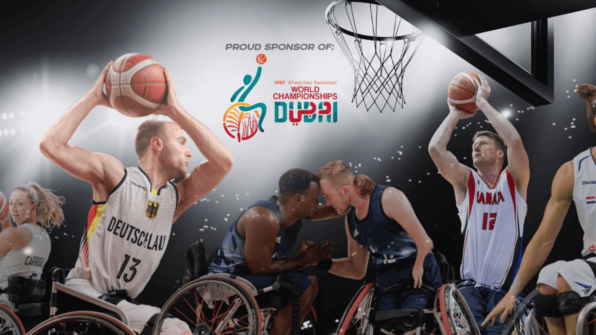 Offizieller Sponsor der Rollstuhl Basketball WM in Dubai