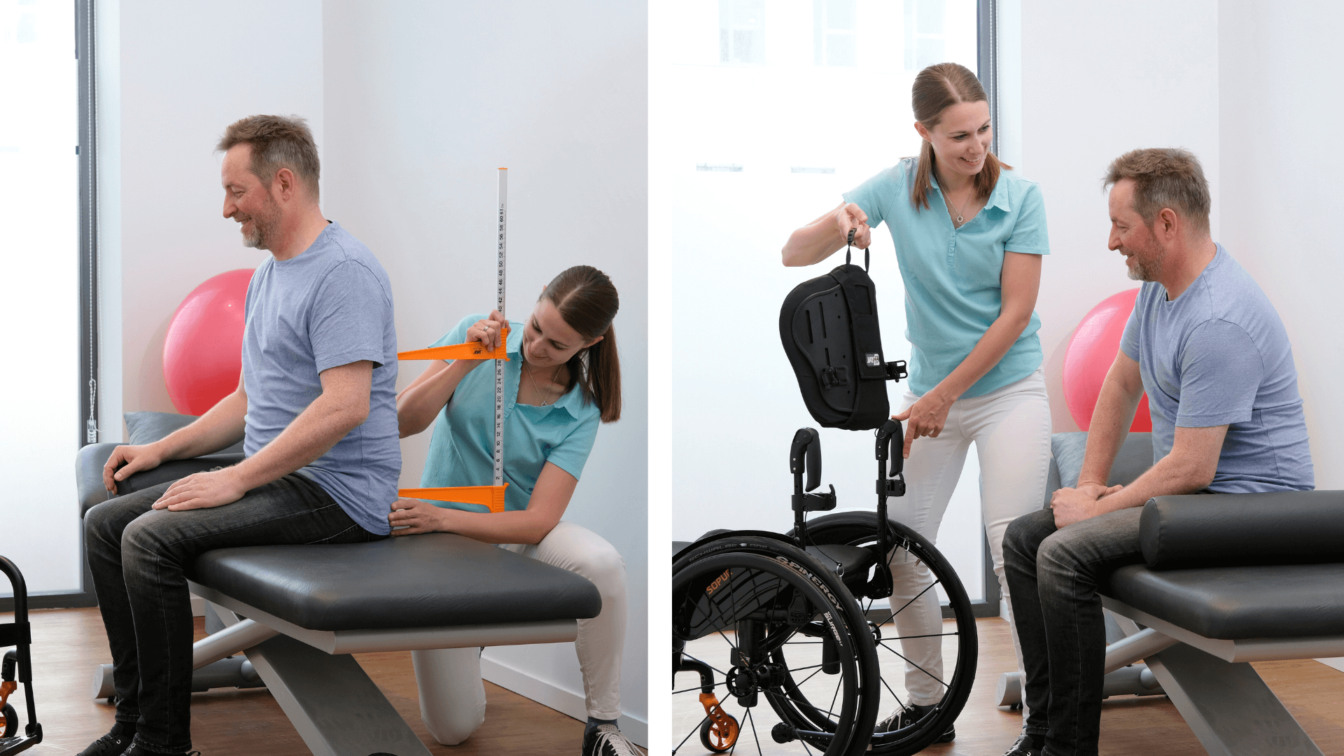 JAY Rückensysteme & Positionierung