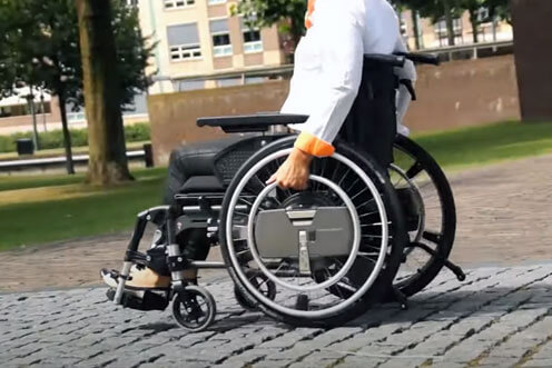 WheelDrive - Elektrischer Rollstuhlantrieb
